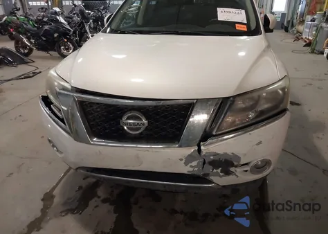 2013 Nissan Pathfinder Platinum from USA, damaged, VIN 5N1AR2MM1DC635120